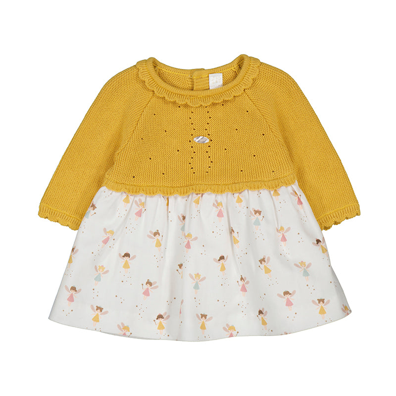 Knit dress-chamomile 2821 ng