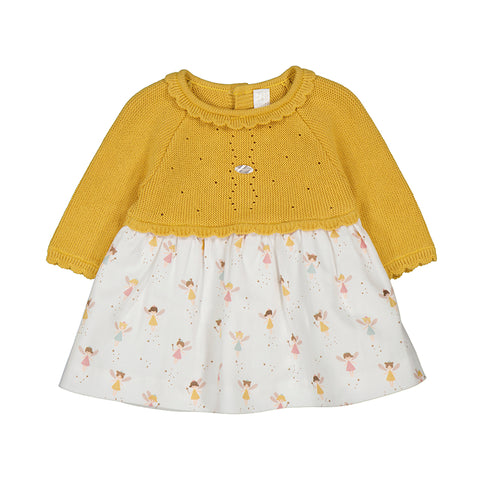 Knit dress-chamomile 2821 ng