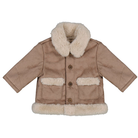 Double faced coat-cinnamon 2456