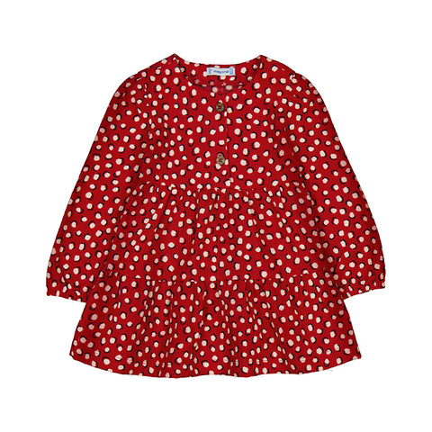 Dot Dress-Red 2915 bg