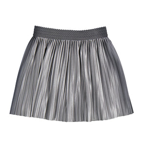 Pleated skirt-silver 4903 mg