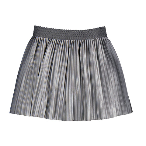 Pleated skirt-silver 4903 mg