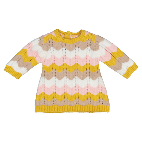 Sweater Knit dress-chamomile 2806 ng