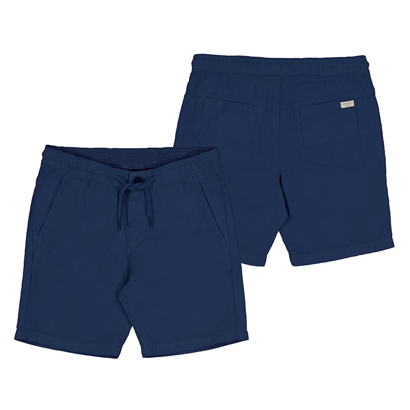 Linen shorts/Indigo-3249