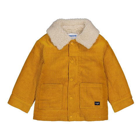 Corduroy coat-ochre 2419 bb