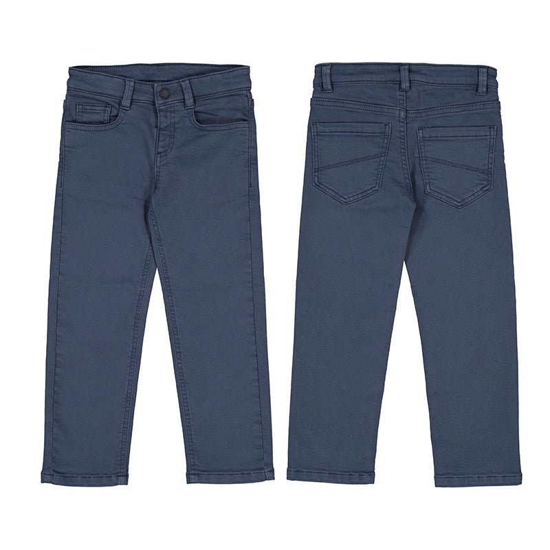 Soft 5 pocket regular fit pant-steel 4562 mb
