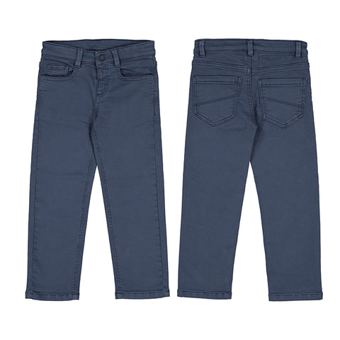 Soft 5 pocket regular fit pant-steel 4562 mb