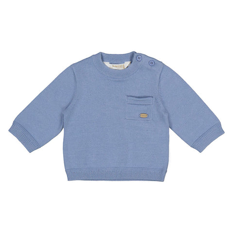 Knit sweater/Blue -1378
