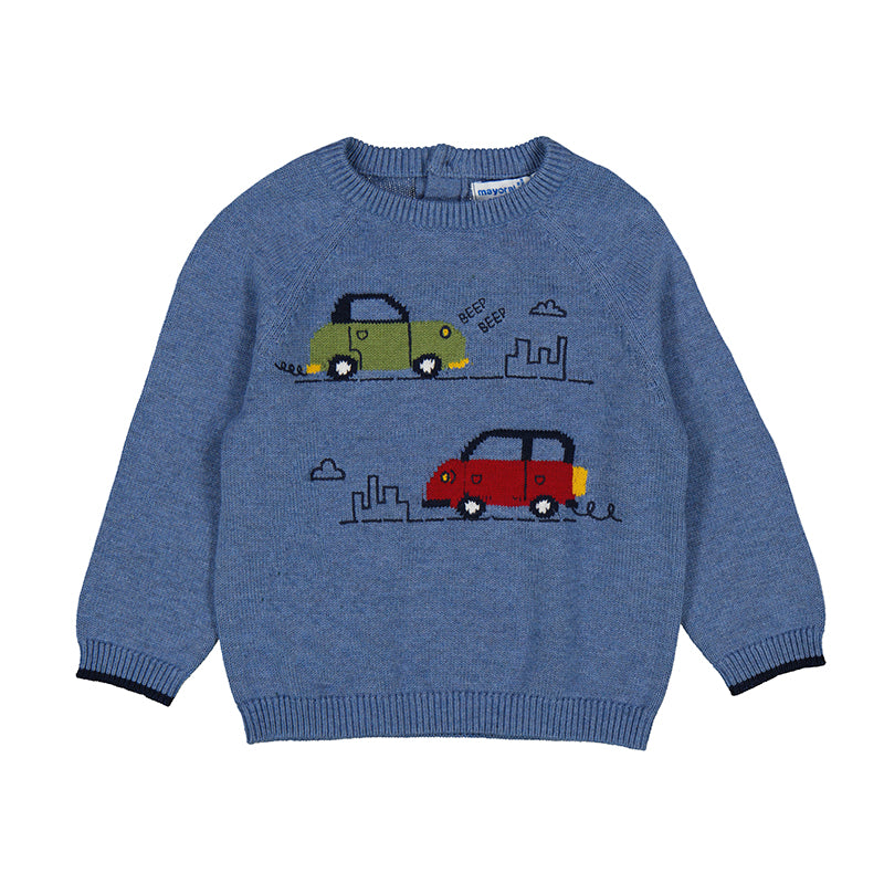 Sweater mix blue-2316