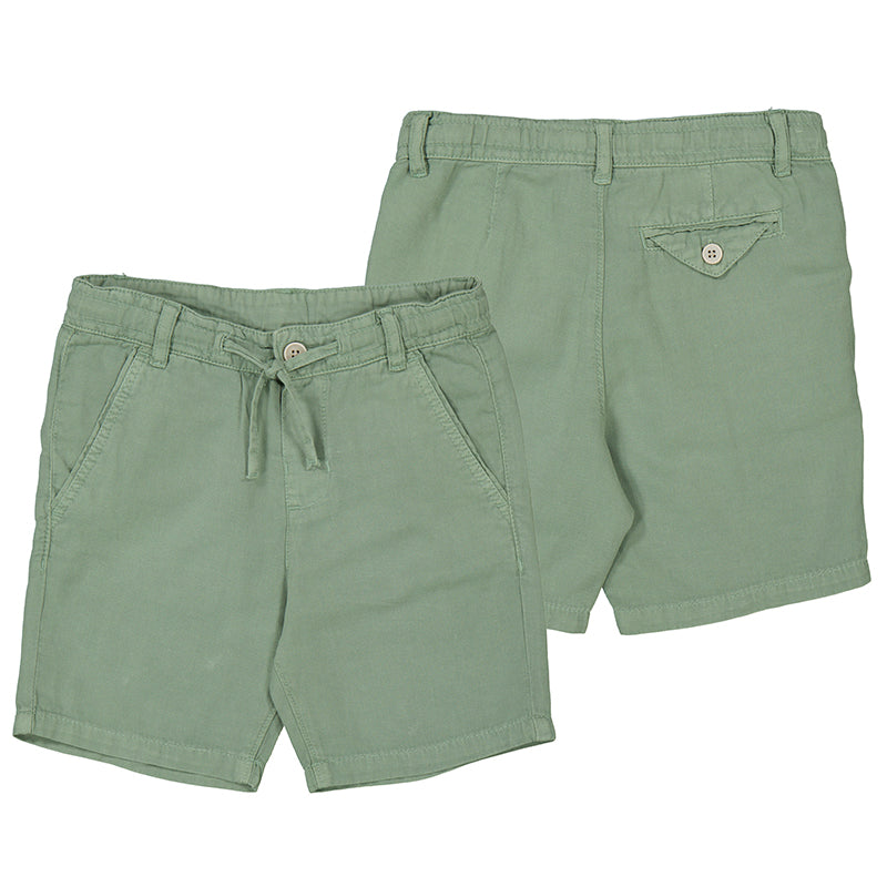 Linen bermuda shorts-Laurel 3226