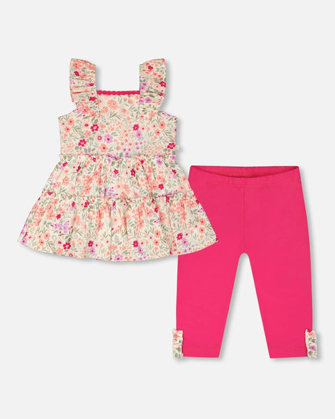 Tunic And Capri Set-Little Meadow