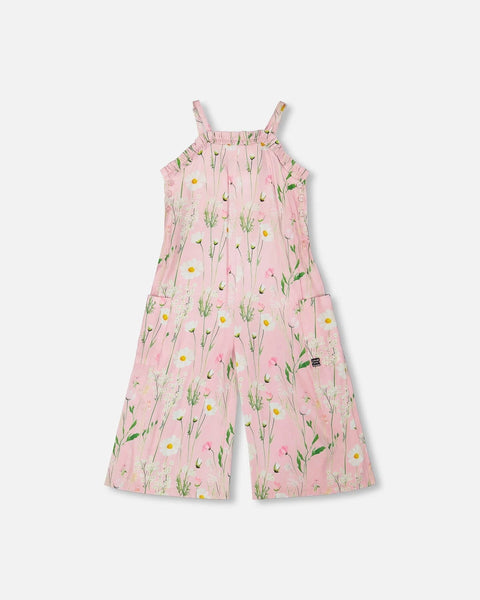 Viscose Jumpsuit-Field Flowers