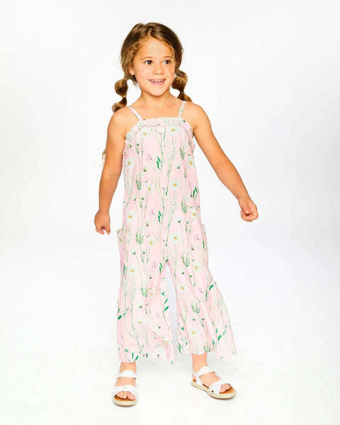 Viscose Jumpsuit-Field Flowers