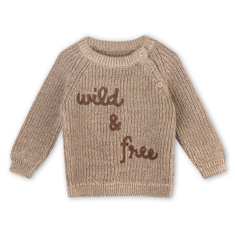 Wild & Free Chunky Knit Pullover
