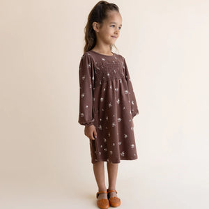 Organic Smocked Sundress - Birch