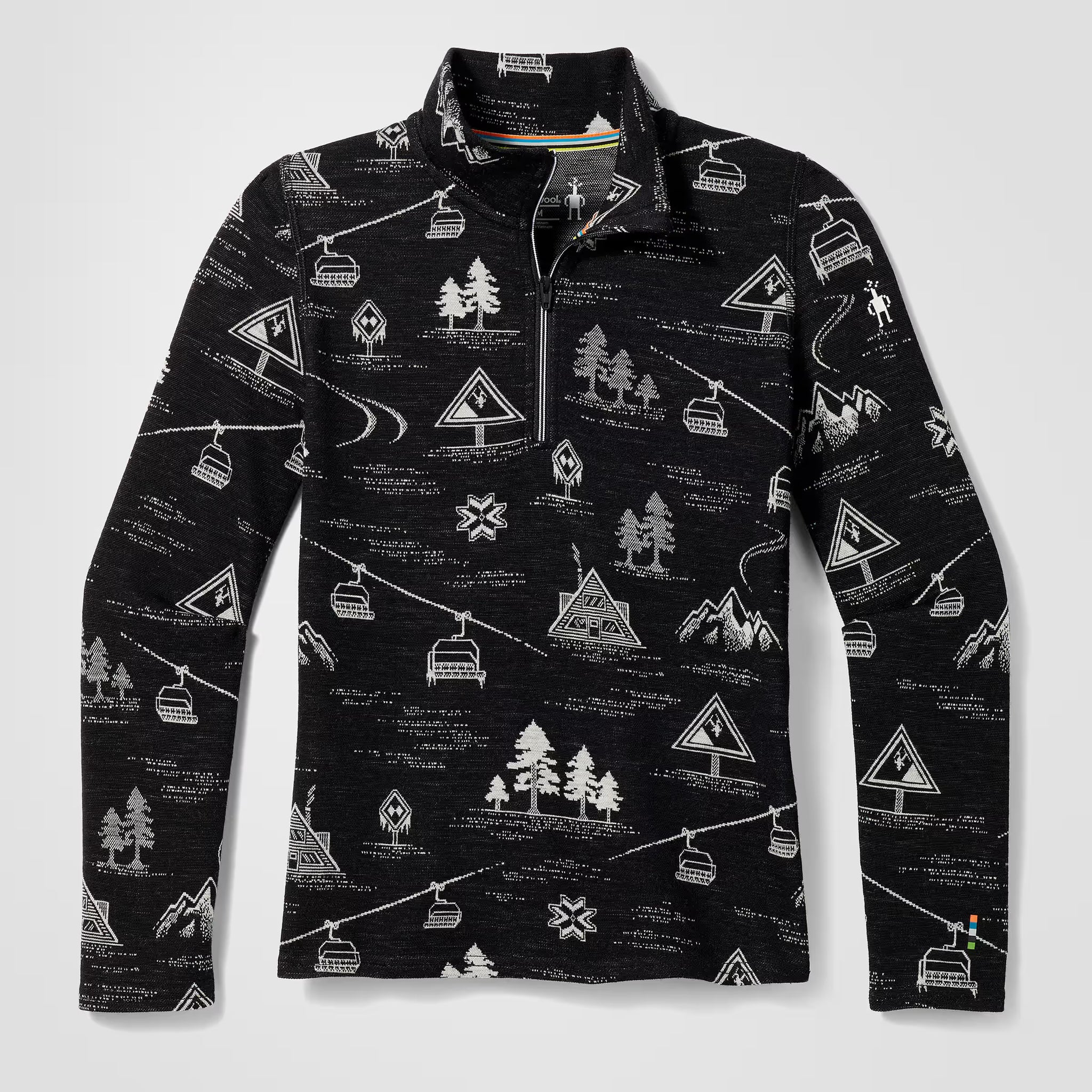 Kids' Classic Thermal Merino Base Layer Zip T