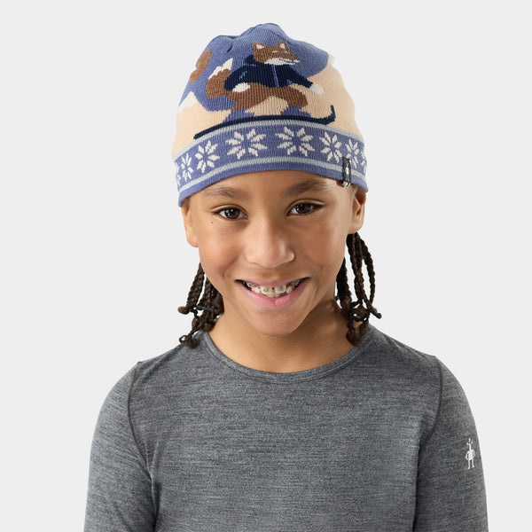 Kids' Reversible Art Beanie