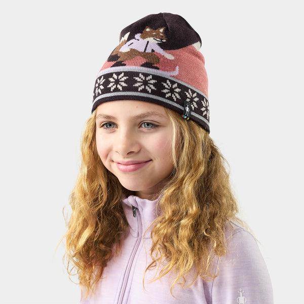 Kids' Reversible Art Beanie
