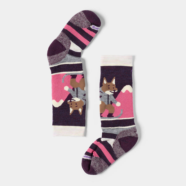 Kids' Wintersport Fox Glade Over the Calf Socks-Full Cushion
