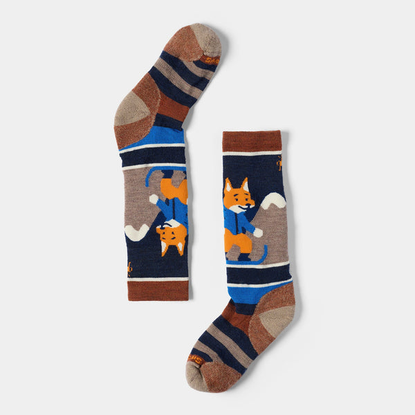 Kids' Wintersport Fox Glade Over the Calf Socks-Full Cushion