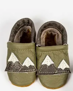 Shoes with Designs - Lichen mtns