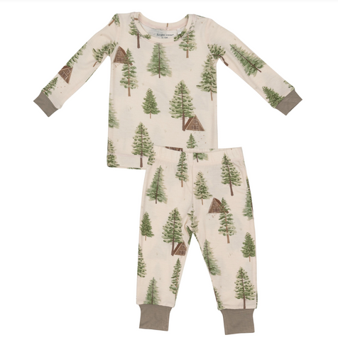 Cabin And Trees L/S Loungewear Set