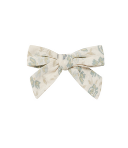 GIRL BOW || BLUE FLORAL