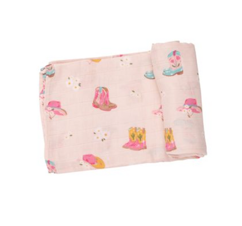DAISY BOOTS Swaddle Blanket