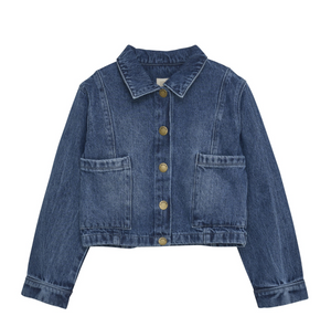 Cropped Denim Jacket