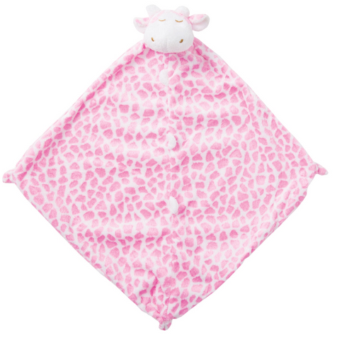 Pink Giraffe Blankie