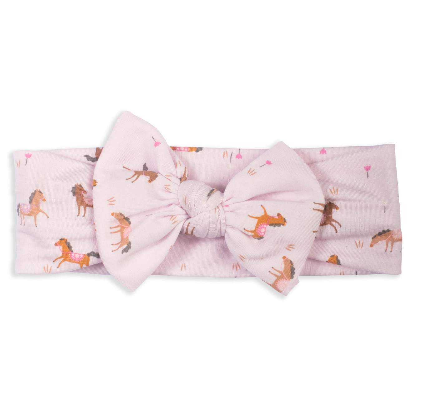 Purple Rein Bow Headband