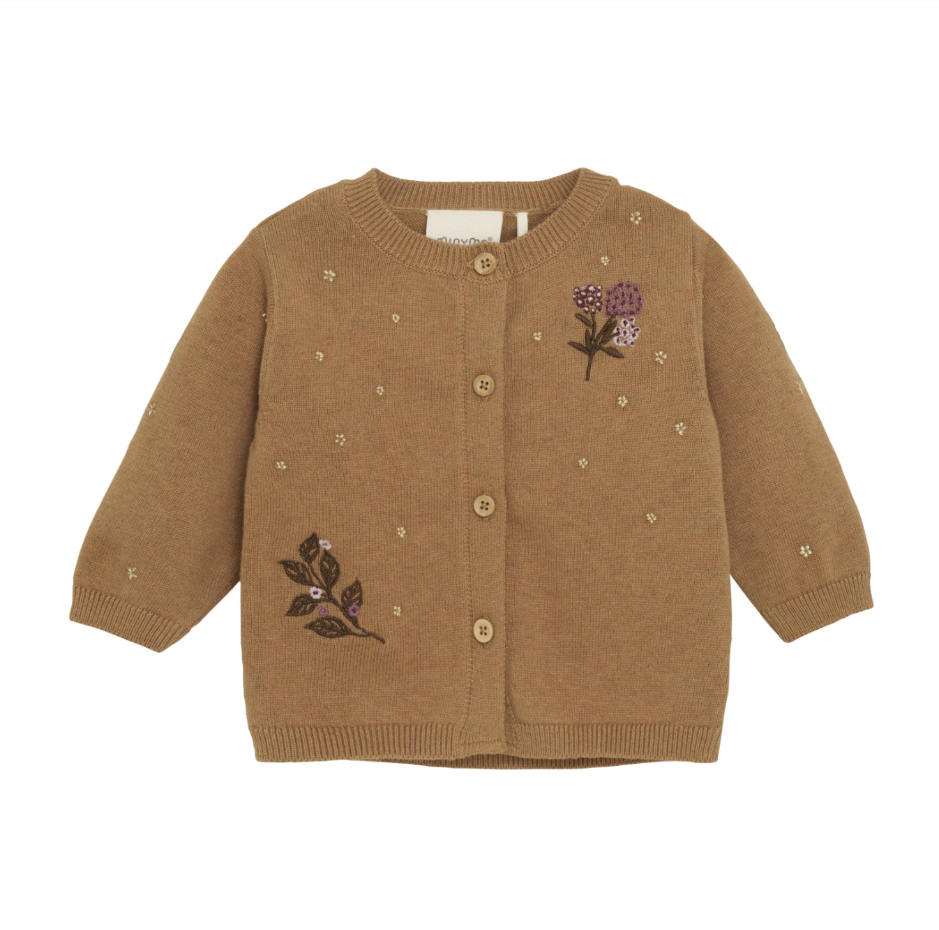 Knit Cardigan-Almond