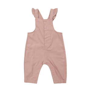 Cord Misty Rose - Ruffle Overall