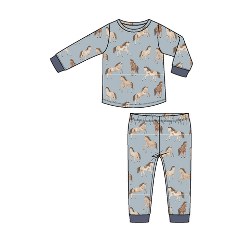 Horses - L/s Loungewear Set