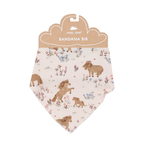 Pretty Ponies Bandana Bib