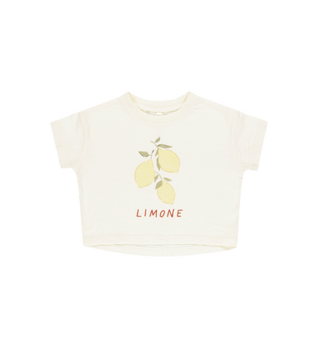 BOXY TEE || LIMONE