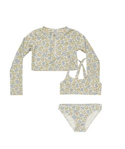 CROP RASHGUARD SET || BLOOM