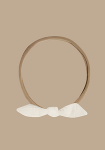 LITTLE KNOT HEADBAND || IVORY