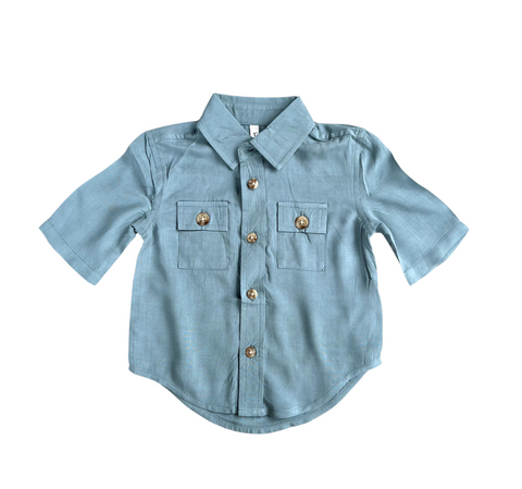 Boy's Utility Shirt-Storm