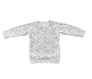 Raglan Sweatshirt-Daisy Field