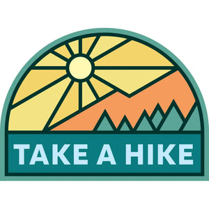 Take A Hike Sticker