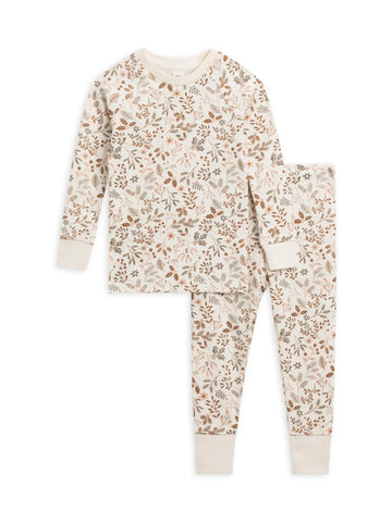 Long Sleeve Jammies - Holly Floral