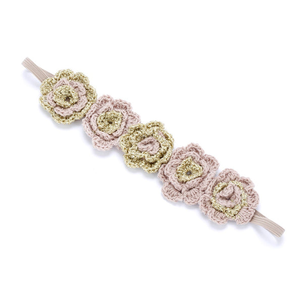 Girls Artisan Flower Headband