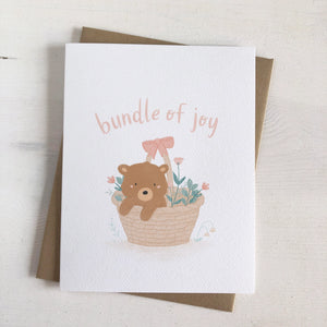 Bundle of Joy - Woodland Bear Cub