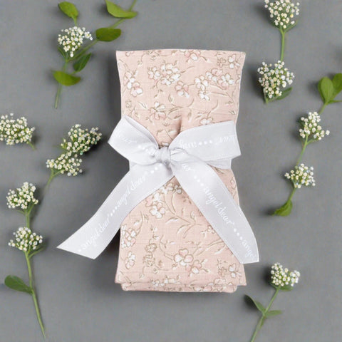 BABY'S BREATH FLORAL Swaddle Blanket