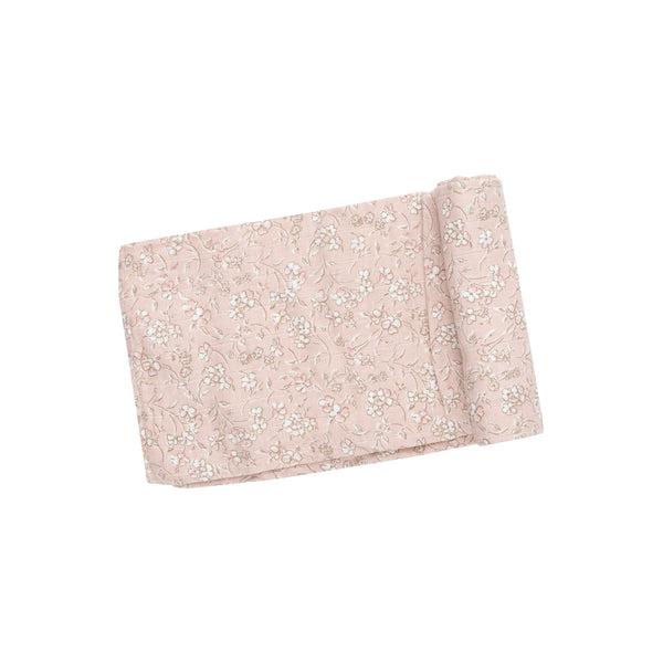 BABY'S BREATH FLORAL Swaddle Blanket