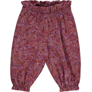 Petit blossom flared baby pants