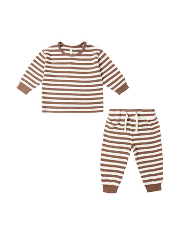 COZY SET || CEDAR STRIPE