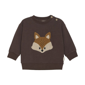 Fox Applique Sweatshirt