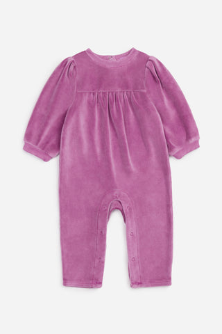 JADE VELOUR ONESIE